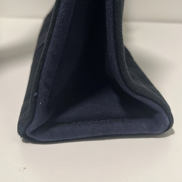 Hermes Authentic Fourre Tout Navy/Green Tote Bag,EUC. - Picture 6 of 13